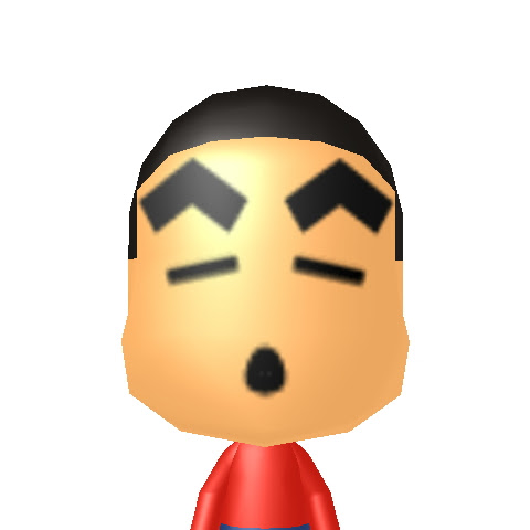 3ds クレヨンしんちゃん 野原しんのすけ のmiiのqrコード トモダチコレクション 有名人のmiiの作り方 楽天ブログ