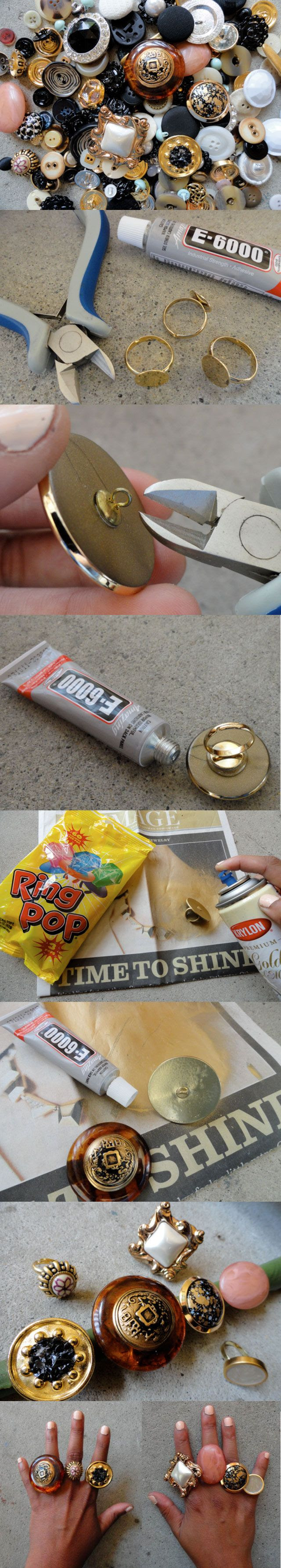 DIY: 20 Accessories With Old Buttons