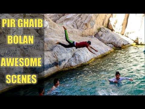 Pir Ghaib Waterfall | Peer Ghaib Bolan Awesome Scenes Of Nature | Pir Ghaib BiBi Nani Parri Jhaal