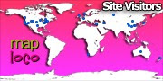 Locations of Site Visitors