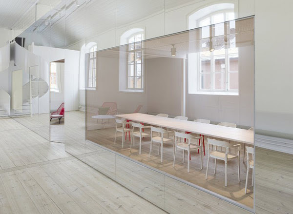 Interior Ideas for the Home Office: modern Scandinavian style