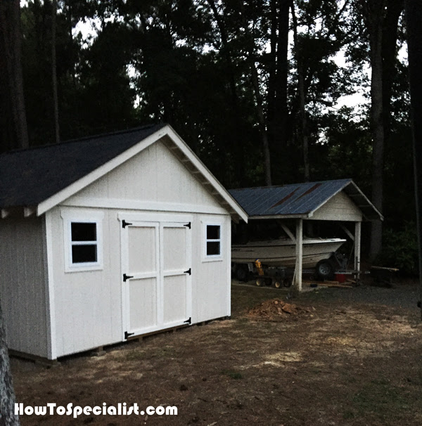 diy 16x16 shed howtospecialist - how to build, step by