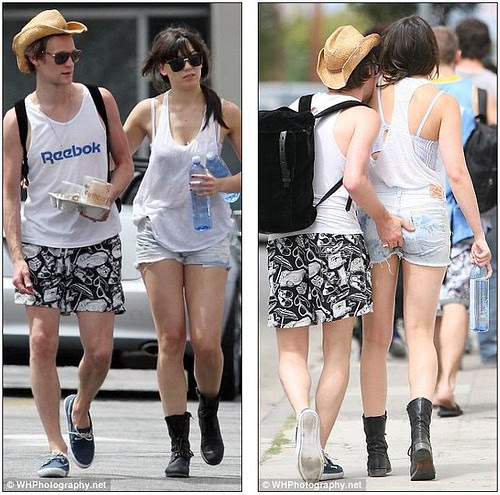 Matt Smith and Daisy Lowe take their never-ending PDA Stateside     2