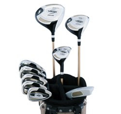 Tiger Shark Lady Vortex Full Set in Petite Length : right (9 Clubs + 1 Stand Bag)