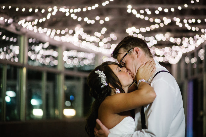 Brittany & Aaron's wedding reception at Giovanni's in Rockford, IL. Wedding photographer -Ryan Davis Photography – Rockford, Illinois.