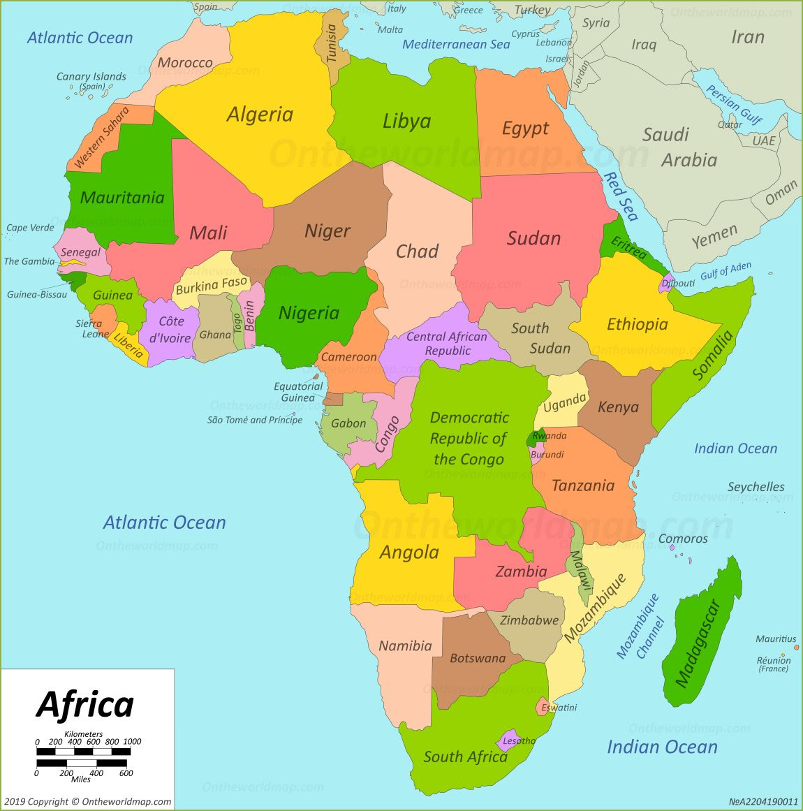 Picture Of Africa Map Africa Map | Maps of Africa