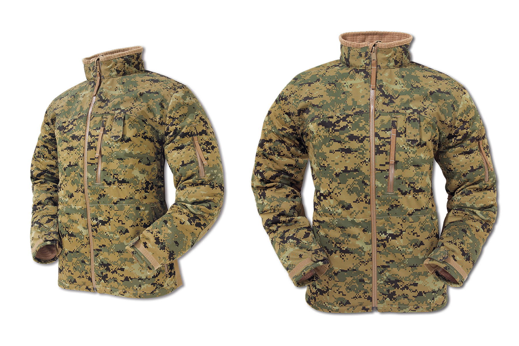 The Combat Woodland Jacket Now Authorized To Wear By The United States Marine Corps Provides Increased Weather Protection In Harsh Woodland Environments