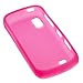 Hot Pink Rubber Silicone Soft Skin Cover Case for AT&T Samsung Solstice SGH-A887 Cell Phone thumb