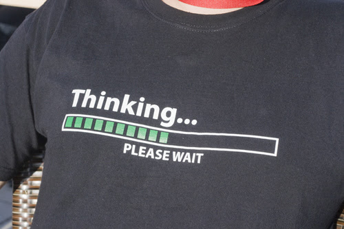 Thinking... please wait