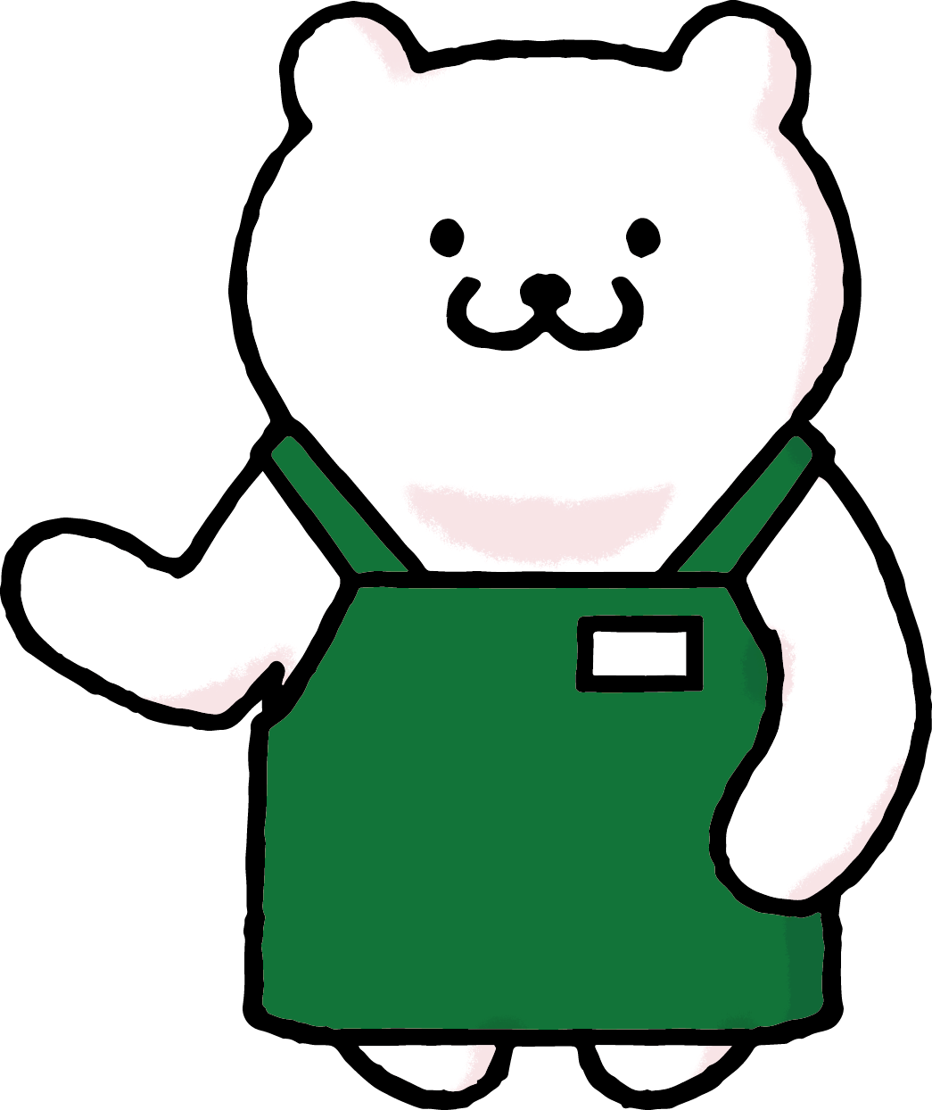 店員さん いらっしゃいませのイラスト かわいい無料イラスト素材