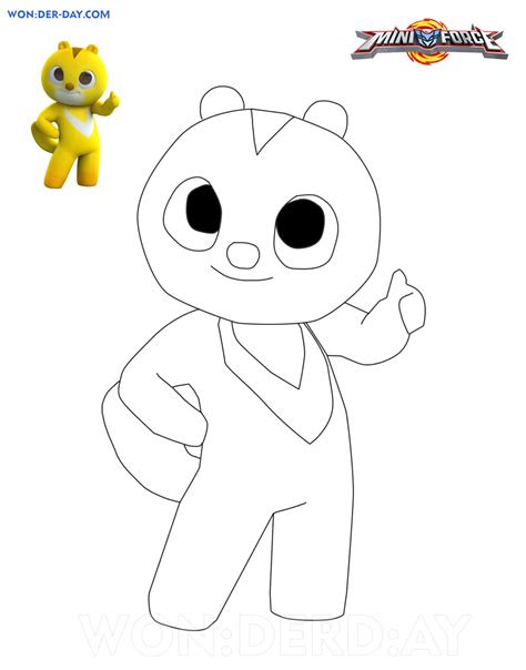 Coloring has long been a favorite pastime for children, but it is quickly becoming a popular activity for adults too. miniforce coloring pages print free for kids