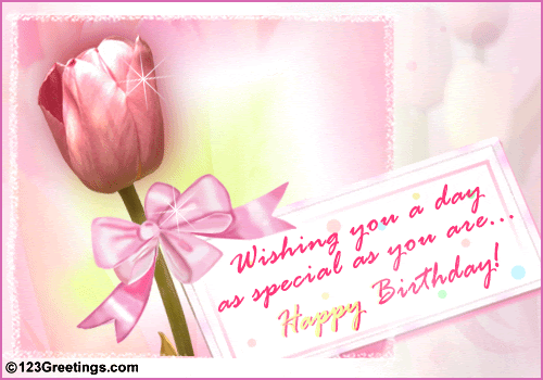 birthday greetings message for friend. A Special Birthday Message!
