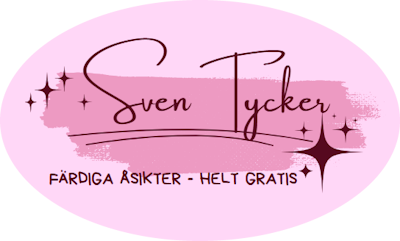 Färdiga åsikter - helt gratis