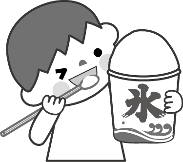 夏まつり かき氷のイラスト 無料イラスト フリー素材