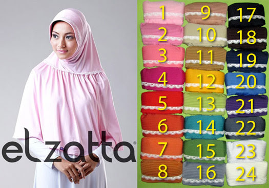 Jilbab Bergo Elzatta Terbaru Saida Darimi Elzatta Dauky Bandung