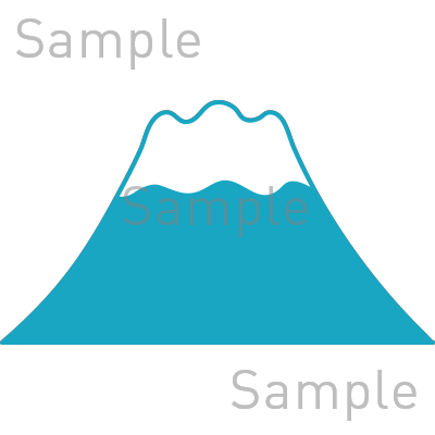 富士山の無料イラスト素材 登録不要のイラストぱーく