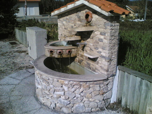Fonte no Parque da Tapada, Barreiras