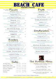 Terpopuler 30+ Beach Cafe Menu