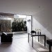 Maida Vale, London, London architecture, Boyarsky Murphy Architects, skinny house, narrow house, sliver house, wedge-shaped site, wedge-shaped building, tinted windows, natural light, split-level, skylight, glass facade