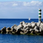 Fotos de Madeira, puerto y faro de Funchal