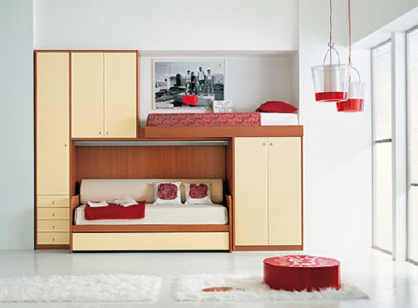 Teenager Bunk Beds To Small Room (