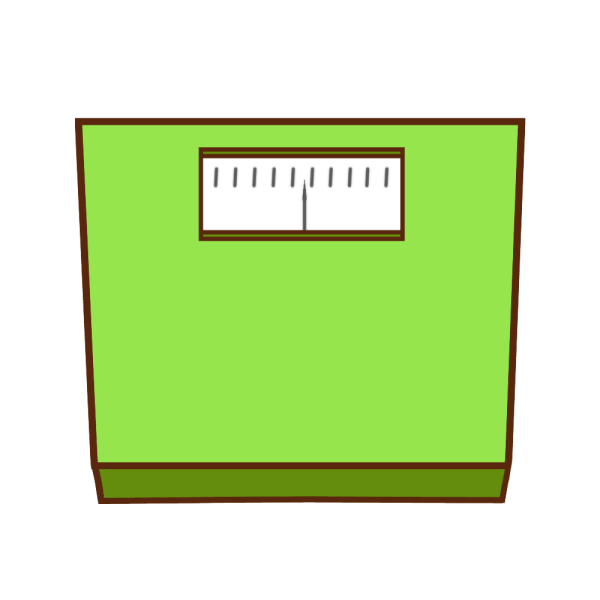 体重計のイラスト かわいいフリー素材が無料のイラストレイン