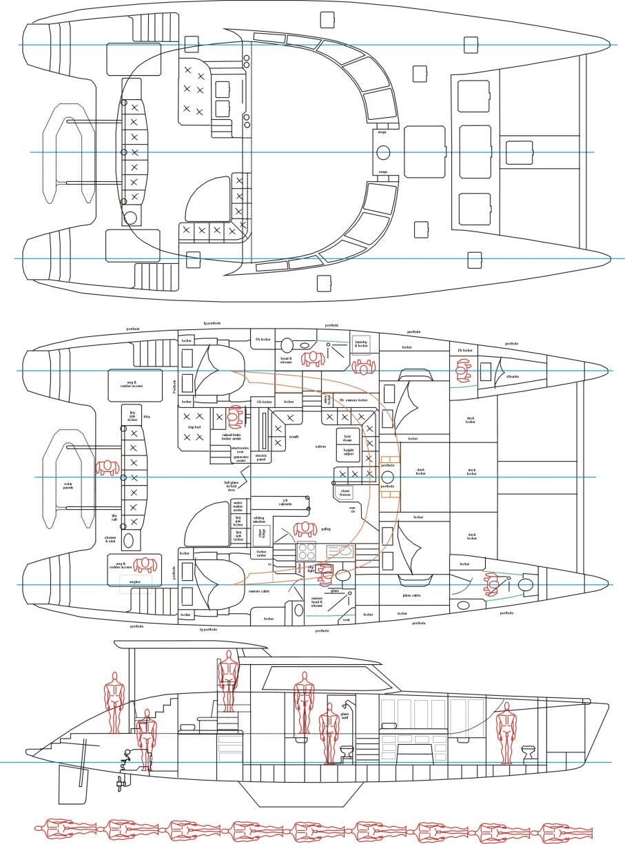 Catamaran Building Plans