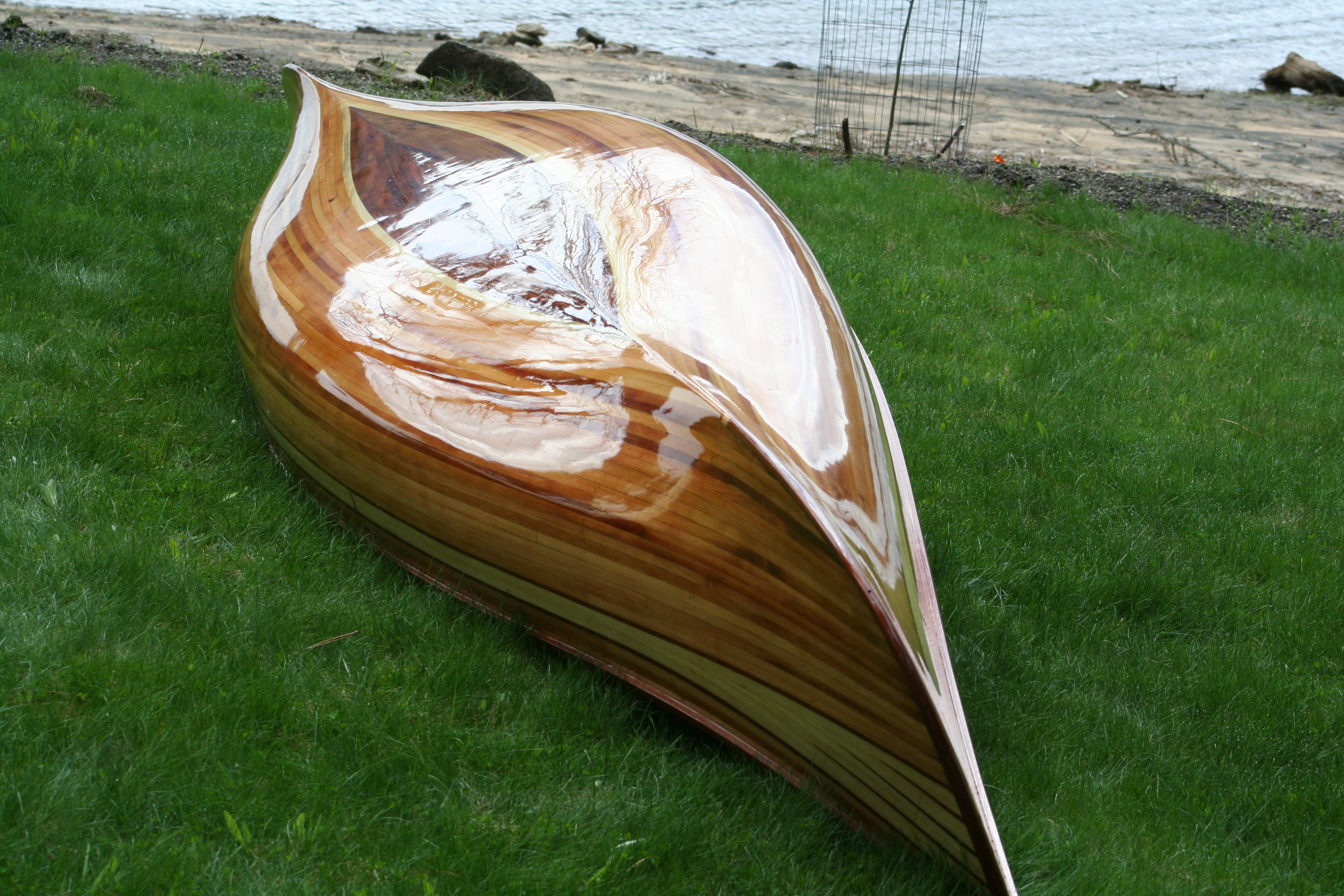 Heirloom Kayak &amp; Canoe wood strip boat