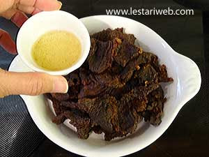 Kumpulan Resep Asli Indonesia - Dendeng Baracik