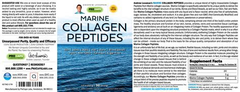 Just one scoop provides 12 grams of collagen peptides, . Marine Collagen Peptidesâ¢ | Beauty and Joint Support