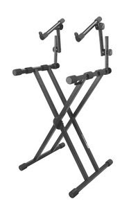 Best Review for On Stage Stands Pro Double-X ERGO-LOK Keyboard Stand with 2nd Tier