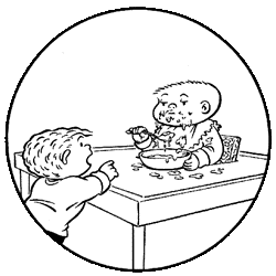 nietzsche family circus cartoon