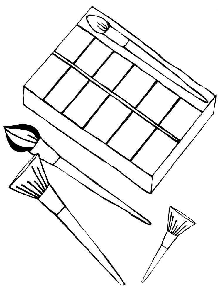 Download Cosmetic coloring pages to download and print for free
