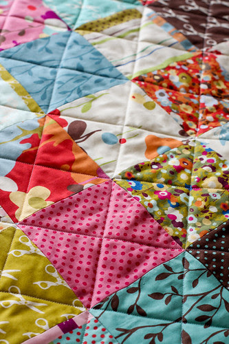 Patchwork Kitchen Mat Tutorial - In Color Order