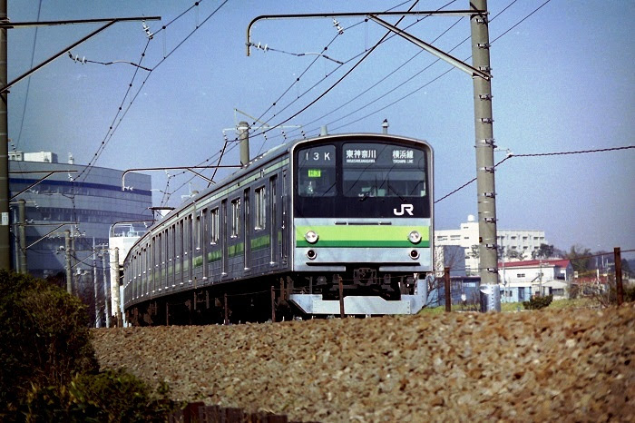 æ¨ªæµç· 205ç³»ã®æ¥ æ¨ªæµç·ã®205ç³»ç¹é ç§ã®æ'®ã£ãæ¨ªæµç·ã®205ç³»ã®æ³ãåº éé