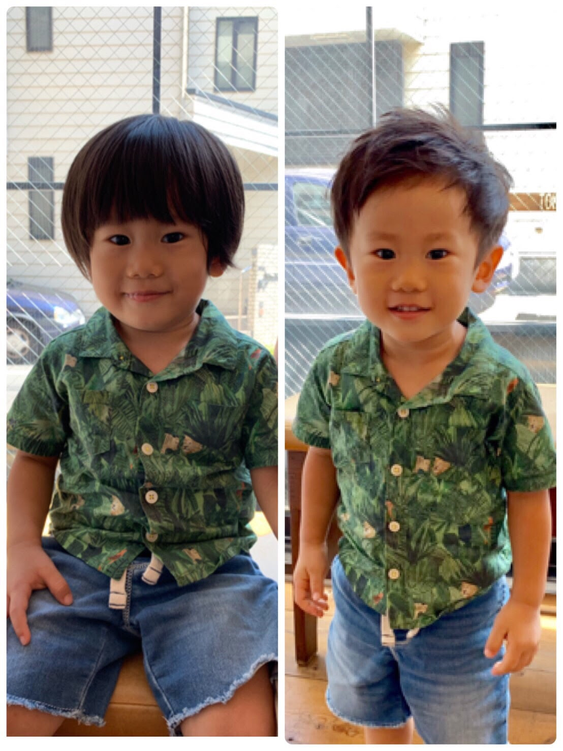 キッズカット男の子 ツーブロックスタイル キッズカット 東京 Es