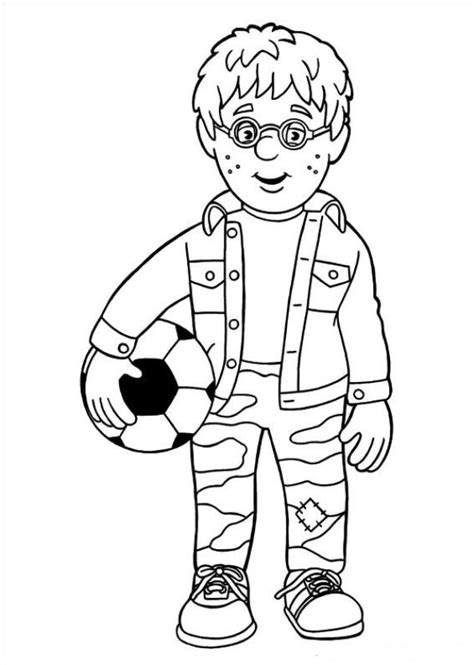 kids  fun  kleurplaten van brandweerman sam
