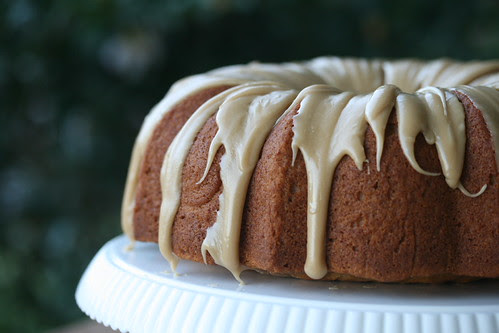Spiced Sweet Potato Bundt with Brown Sugar Icing - I Like Big Bundts