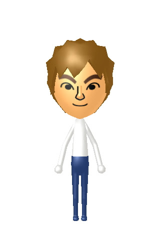 上地雄輔さんのつもりでmiiを作ってみました Miiスタジオで作成 有名人 アニメキャラのmii 置き場 楽天ブログ