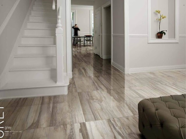 Kauri Petrified Wood Look Porcelain Tile - modern - floor tiles ...