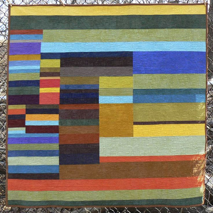 Love this modern quilt.