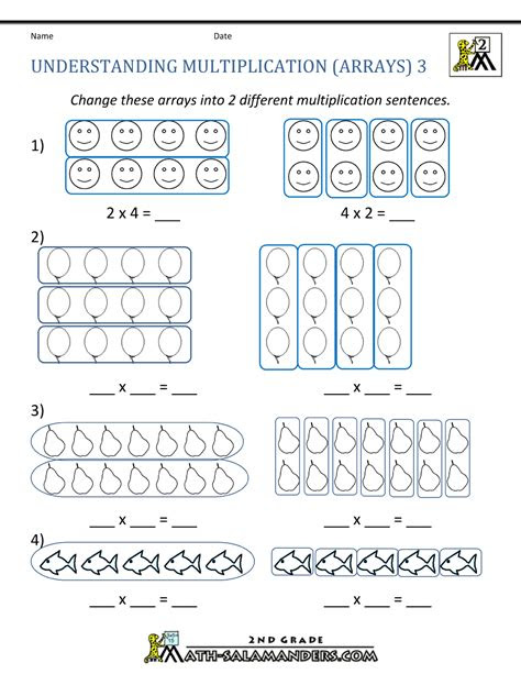  beginning multiplication worksheets