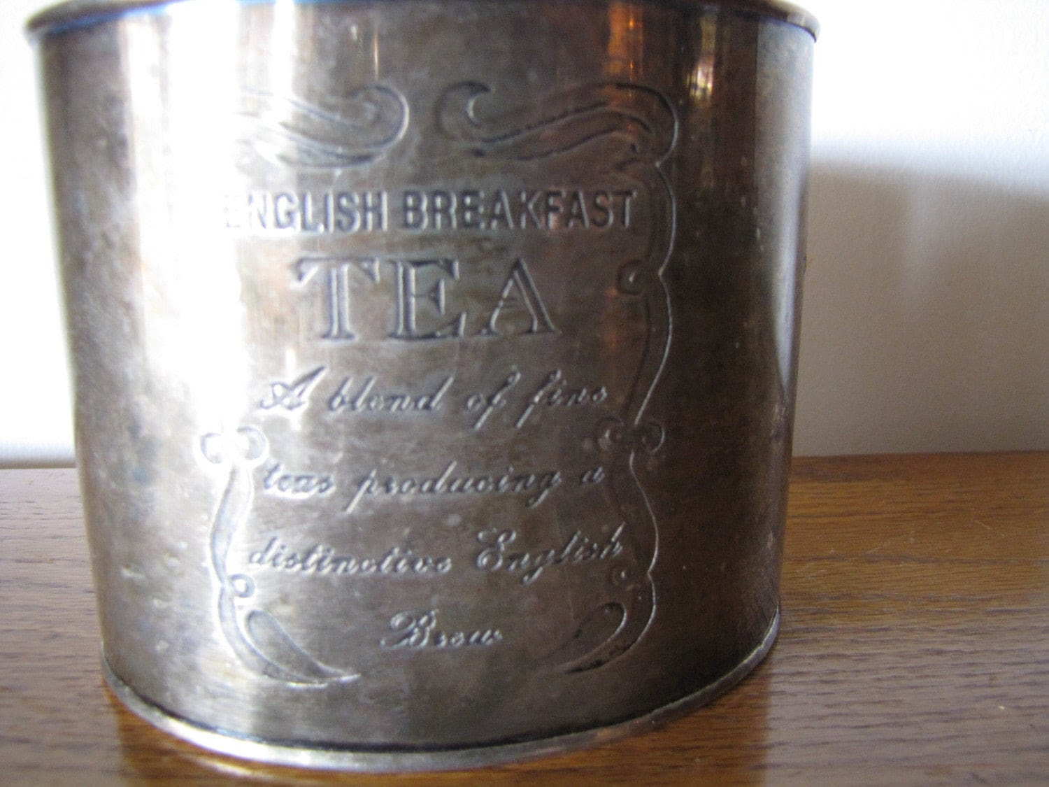 Silver Tea Tin