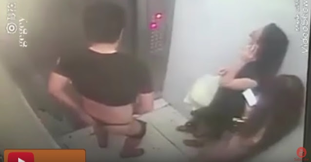 (Video) Lelaki Berseluar Dalam G String Mel4ncap Depan Dua Wanita Di Dalam Lif.