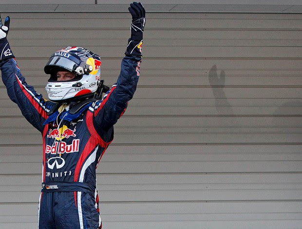 Vettel rbr gp do japão bicampeão (Foto: agência AP)