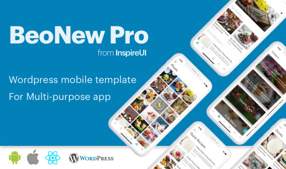 BeoNews Pro v2.9.0 - React Native mobile app for Wordpress
