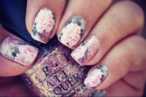 Sparkly roses