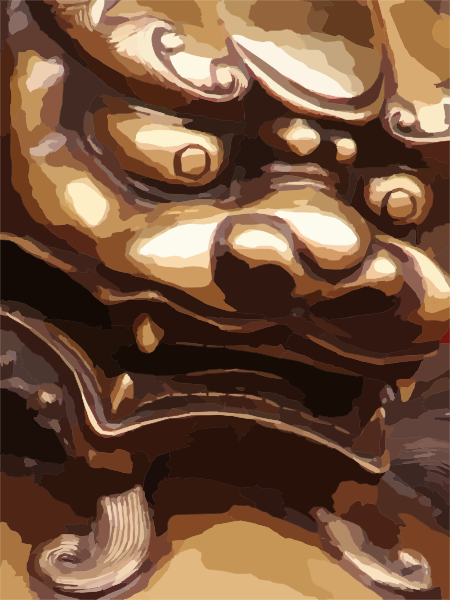 chinese lion tattoo meaning. Closeup Of Brass Chinese Lion