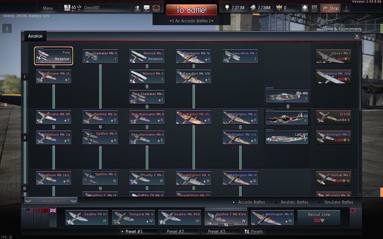 French Air Force (in British tech tree) - Implemented Suggestions - War Thunder - Official Forum