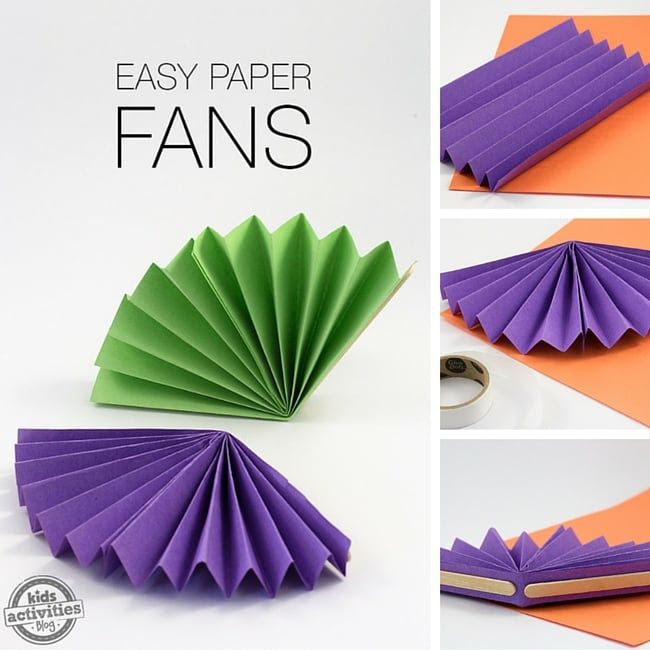Easy Paper Fans